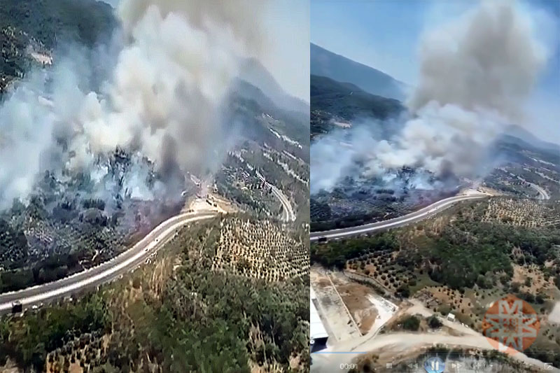 Stratonikeia Antik Kenti yangın, Temmuz 2025